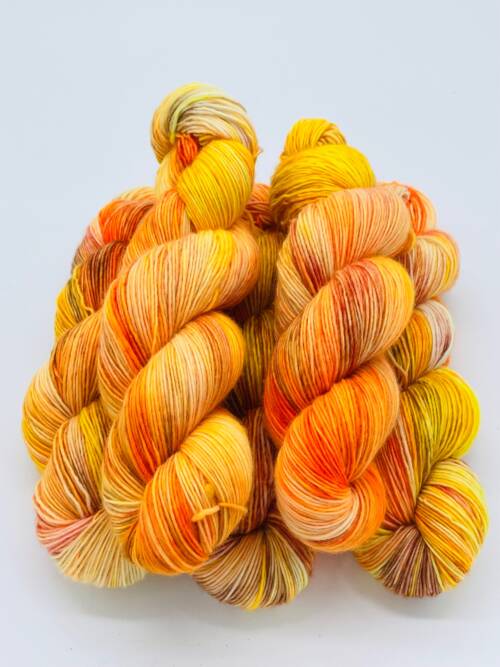 Singolo Merino extrafine – Sahara handgefärbt dyedyarn