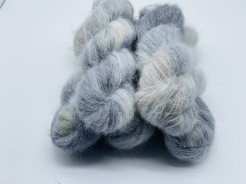 Brushed Suri-Alpaca Suri-OB LA DI-handgefärbt-grau-taupe