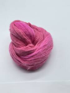 Baby Fluff-Hex Hex-Baby Alpaca-Pink-Rot-handgefärbt