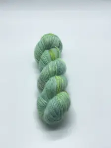Baby Fluff - Baby Alpaca - handgefärbt-California - blau - grün - Violett