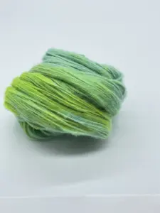 Baby Fluff - Baby Alpaca - handgefärbt-California - blau - grün - Violett