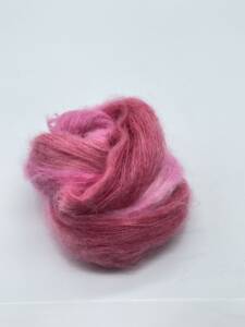 Kid Silk-Mohair-Seide-Bed of Roses-handgefärbt