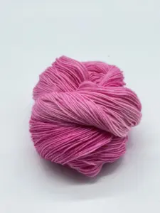 Trekkingwolle - Sockenwolle - Rosa - handgefärbt
