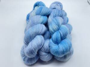 DK Fabulous - Alpaca - Merino - Seide - Love Story - handgefärbt - Blau