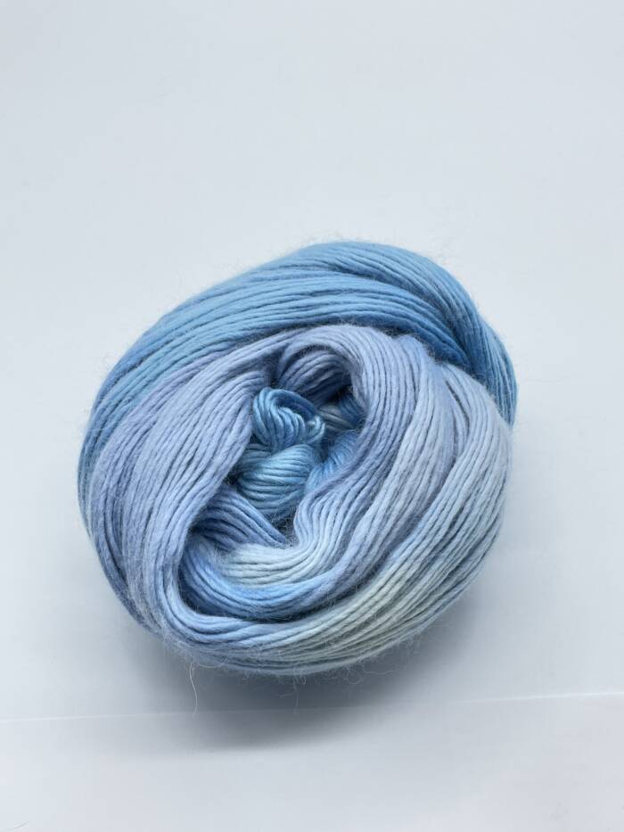 DK Fabulous - Alpaca - Merino - Seide - Love Story - handgefärbt - Blau