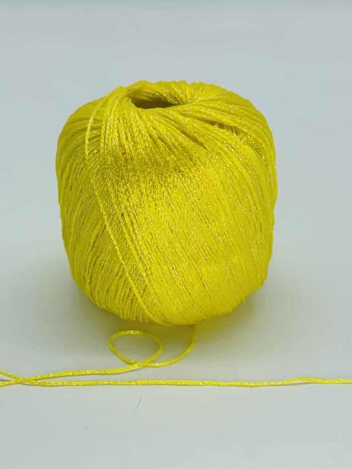 Sparkling Yarn - NEON Neongelb – Bild 2