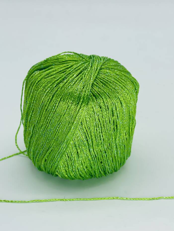 Sparkling Yarn - NEON Neongrün – Bild 2