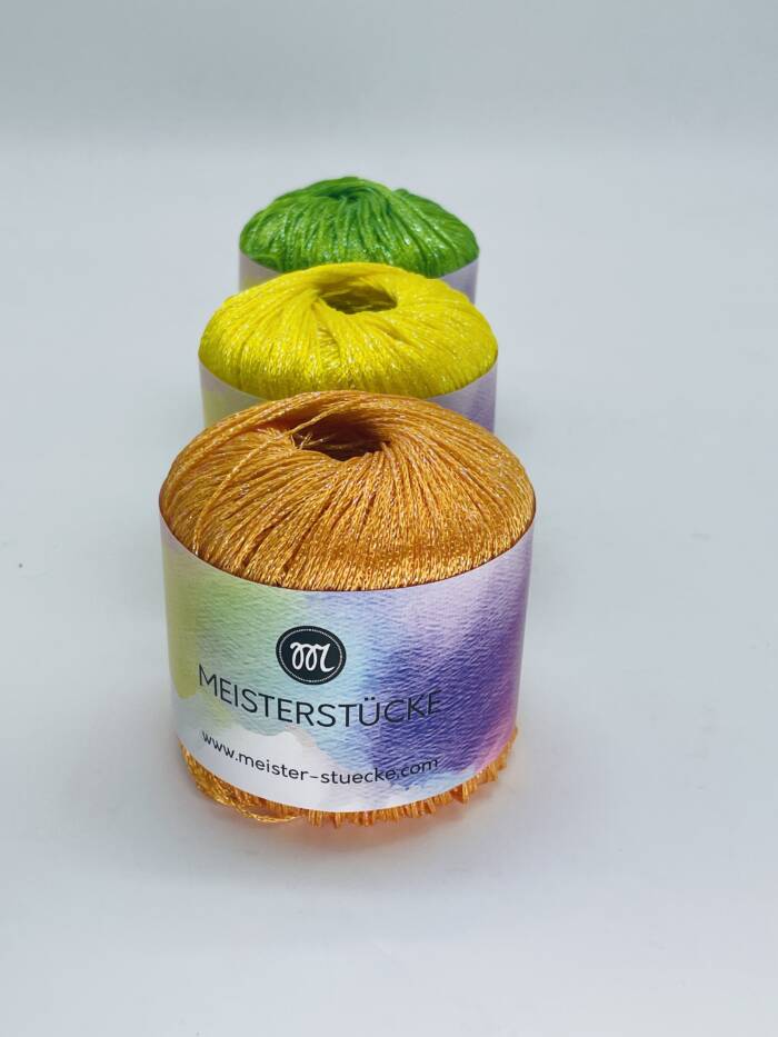 Sparkling Yarn - NEON Neongrün – Bild 3