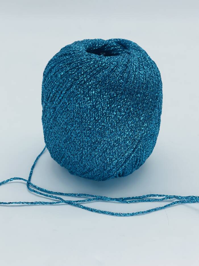 Sparkling Yarn - PREMIUM Türkis – Bild 2