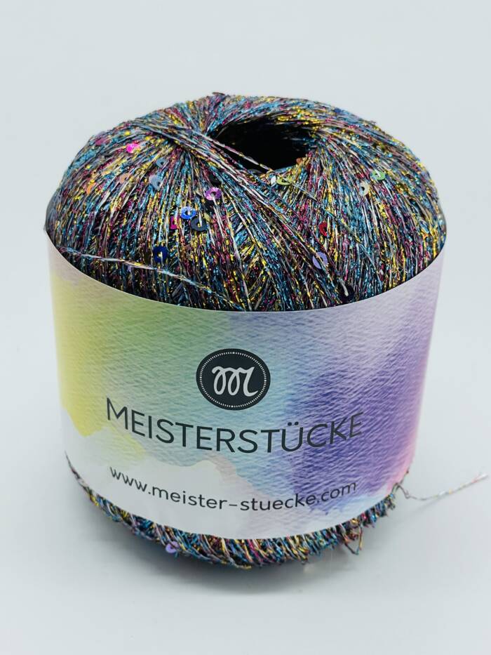 Paillettengarn MULTICOLOR