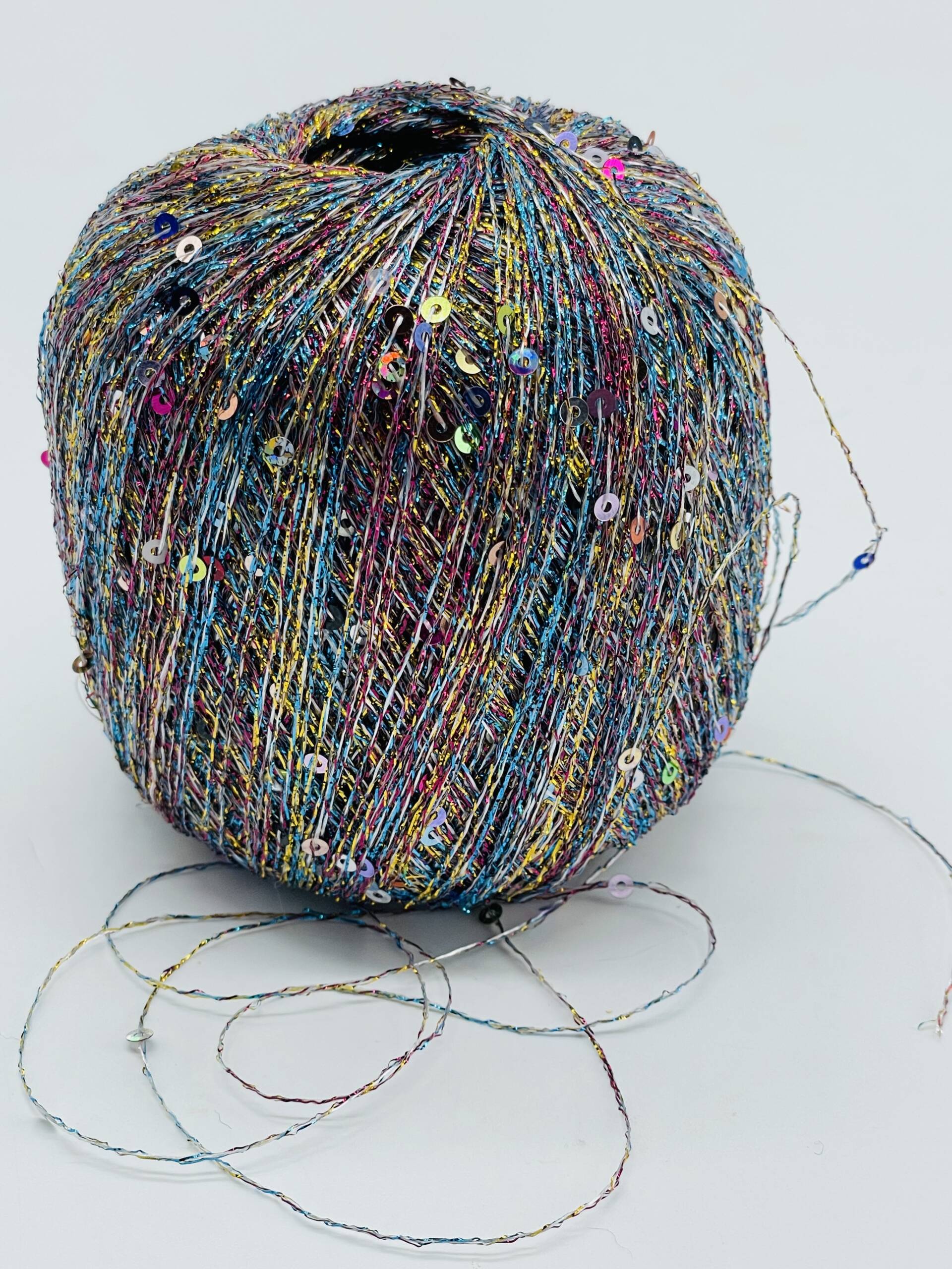 Paillettengarn MULTICOLOR – Bild 2