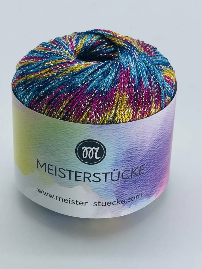 Sparkling Yarn - DELUXE Frühling mit Glitzersilber