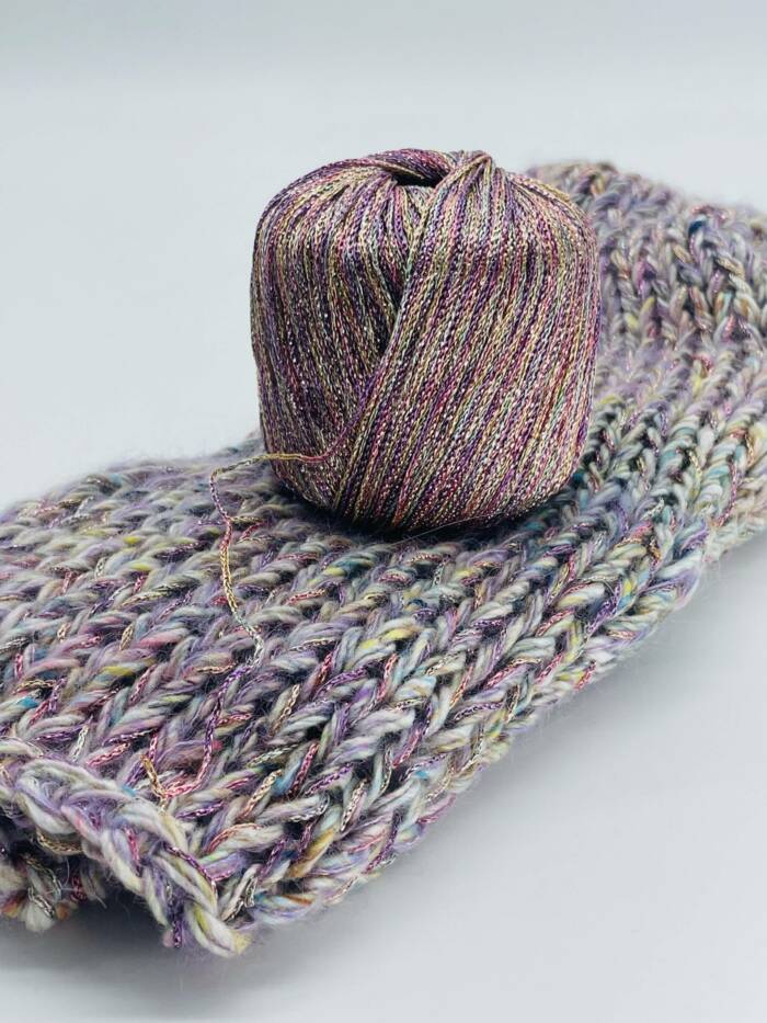 Sparkling Yarn - DELUXE Pastell mit Rosé – Bild 4