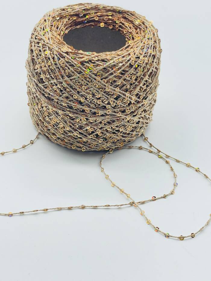 GLAM YARN Kupfer - Hellbraun - Dunkelbraun – Bild 8