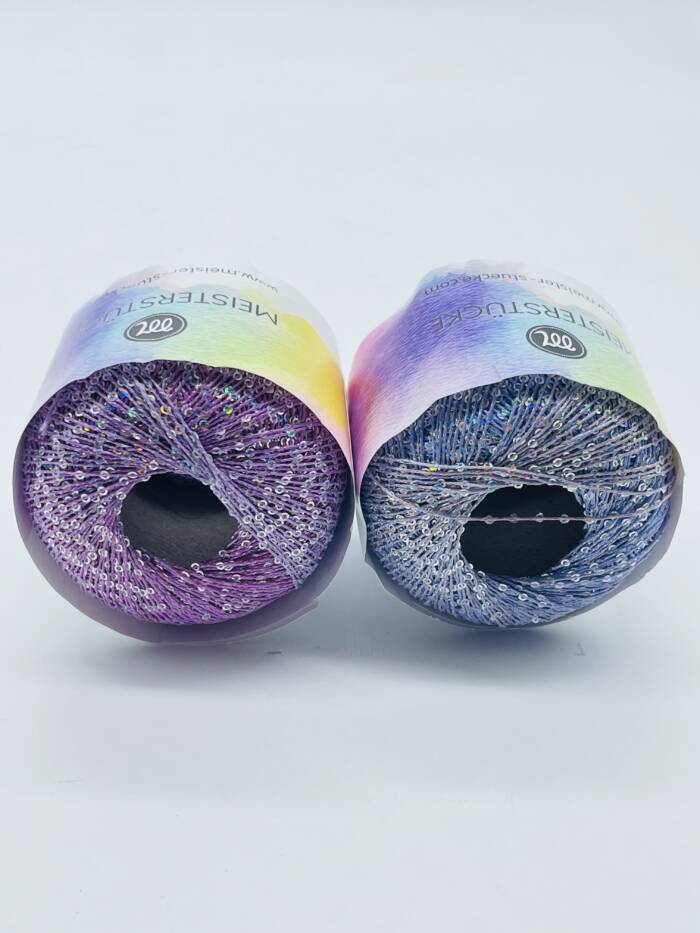GLAM YARN Rosa - Flieder - Hellblau – Bild 2