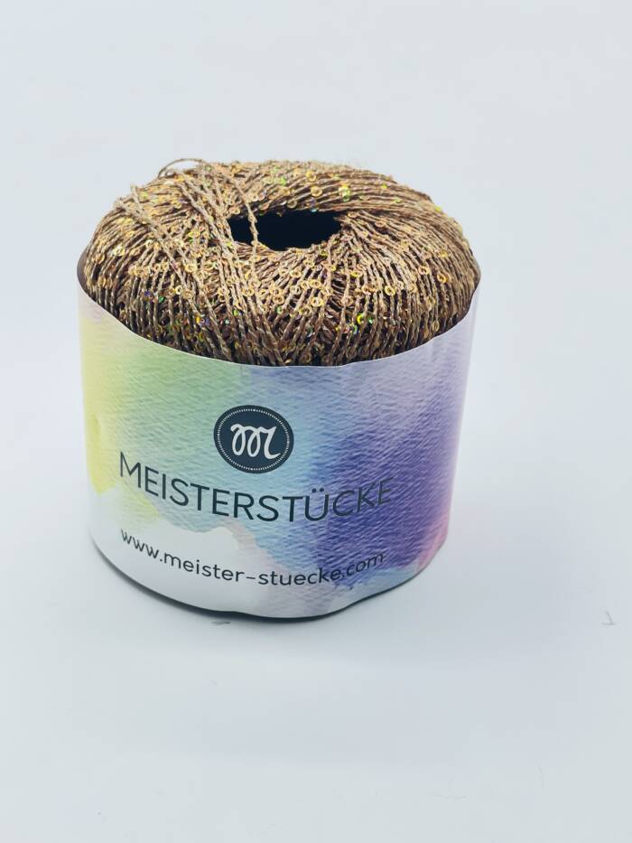 GLAM YARN Kupfer - Hellbraun - Dunkelbraun
