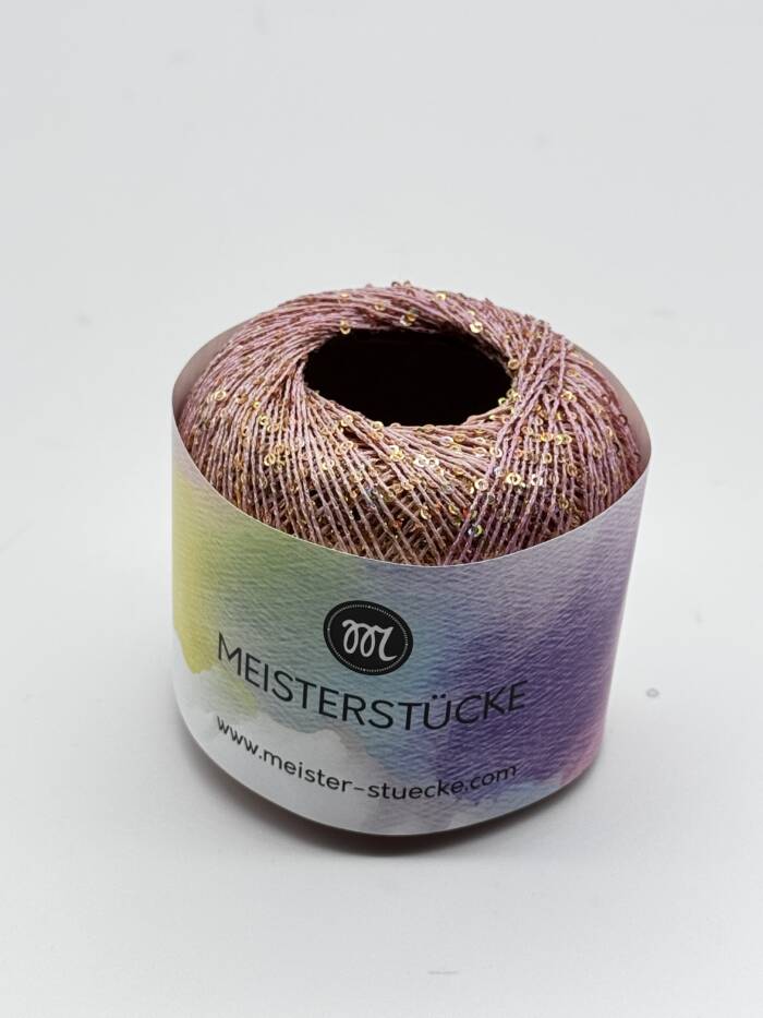 GLAM YARN Gelb - Rosé - Dunkelrosé - Orange