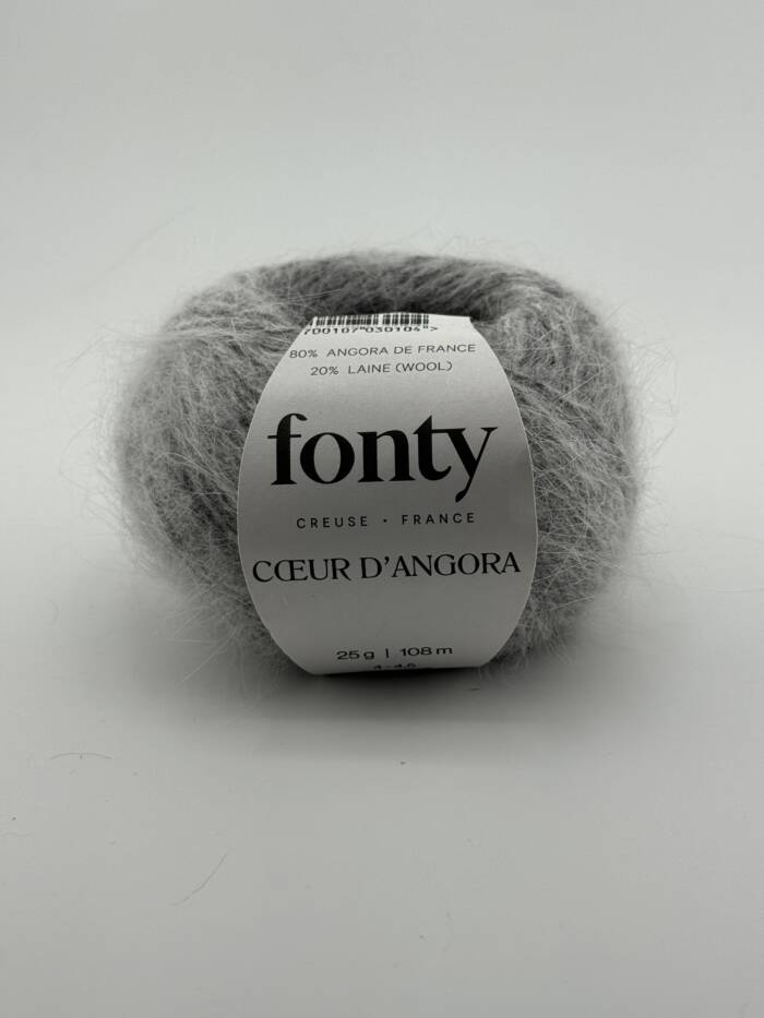 Coeur D`Angora - Grau