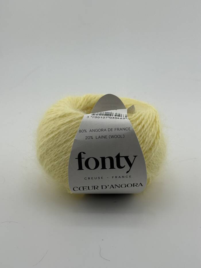 Coeur D`Angora - Yellow Butter