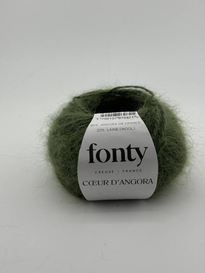 Coeur D`Angora - Dunkelgrün