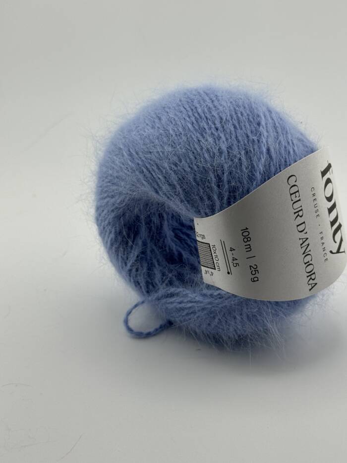 Coeur D`Angora - Mittelblau – Bild 5
