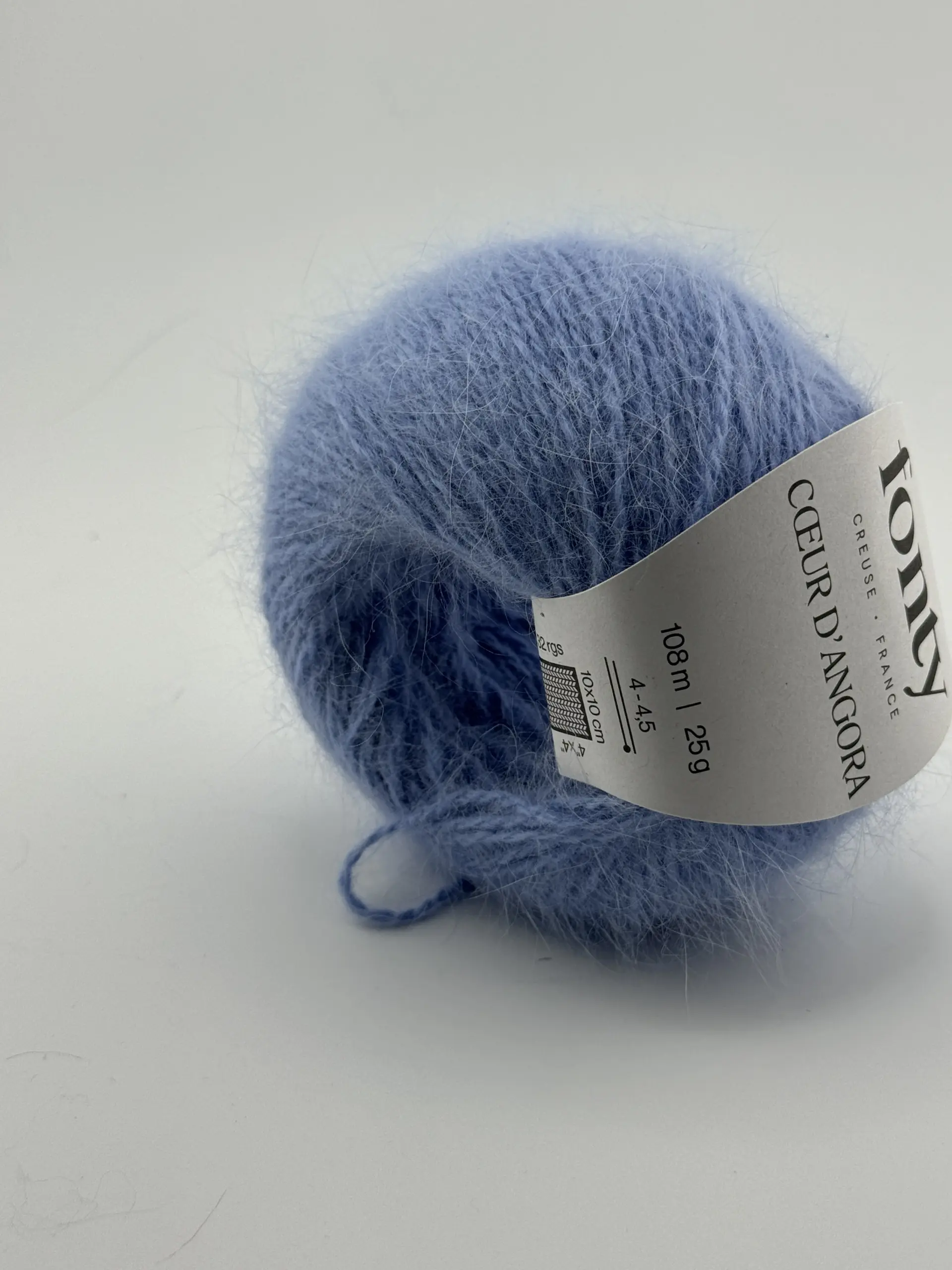 Coeur D`Angora - Mittelblau (318) – Bild 5