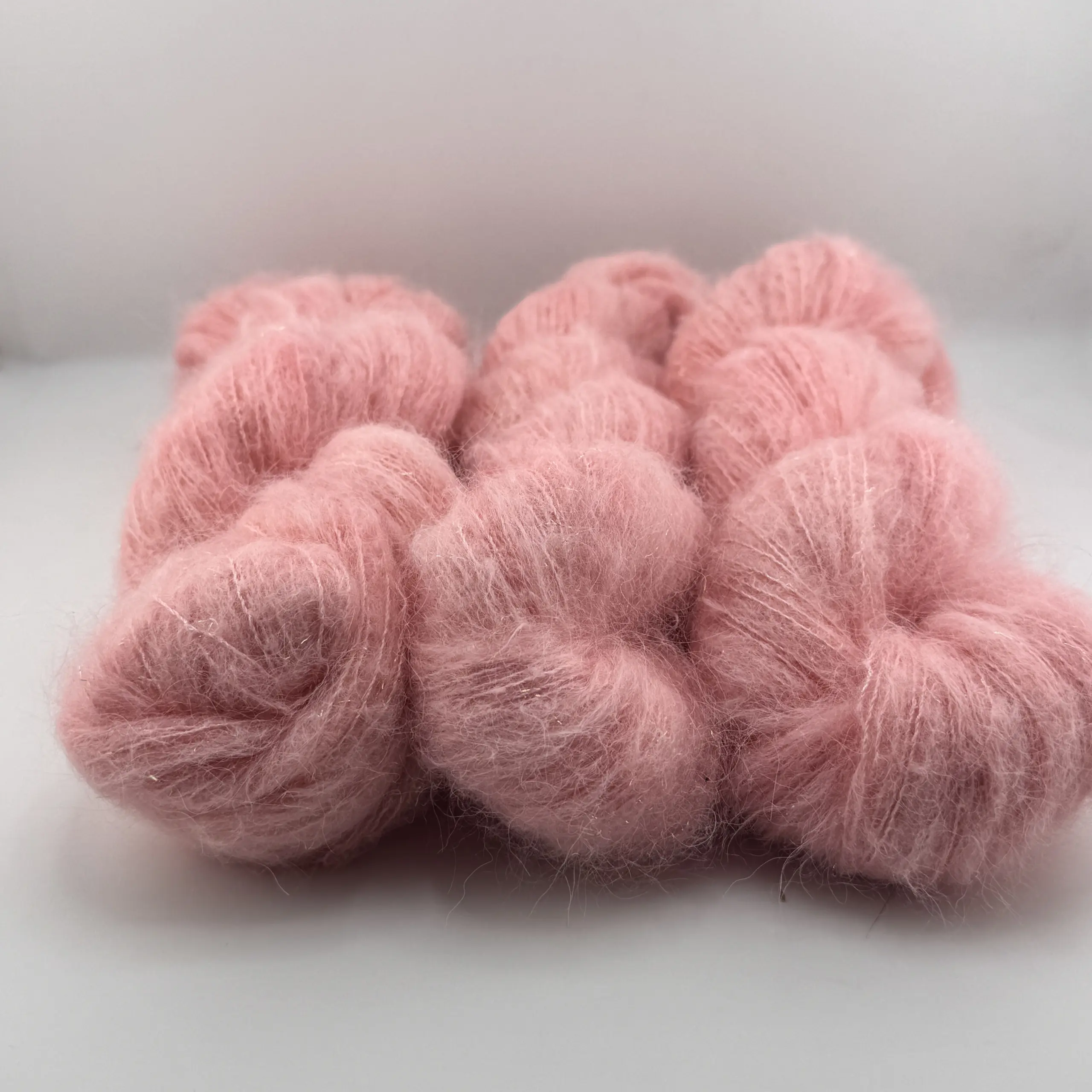 Electric Peach - mit feinem Glitzerfaden