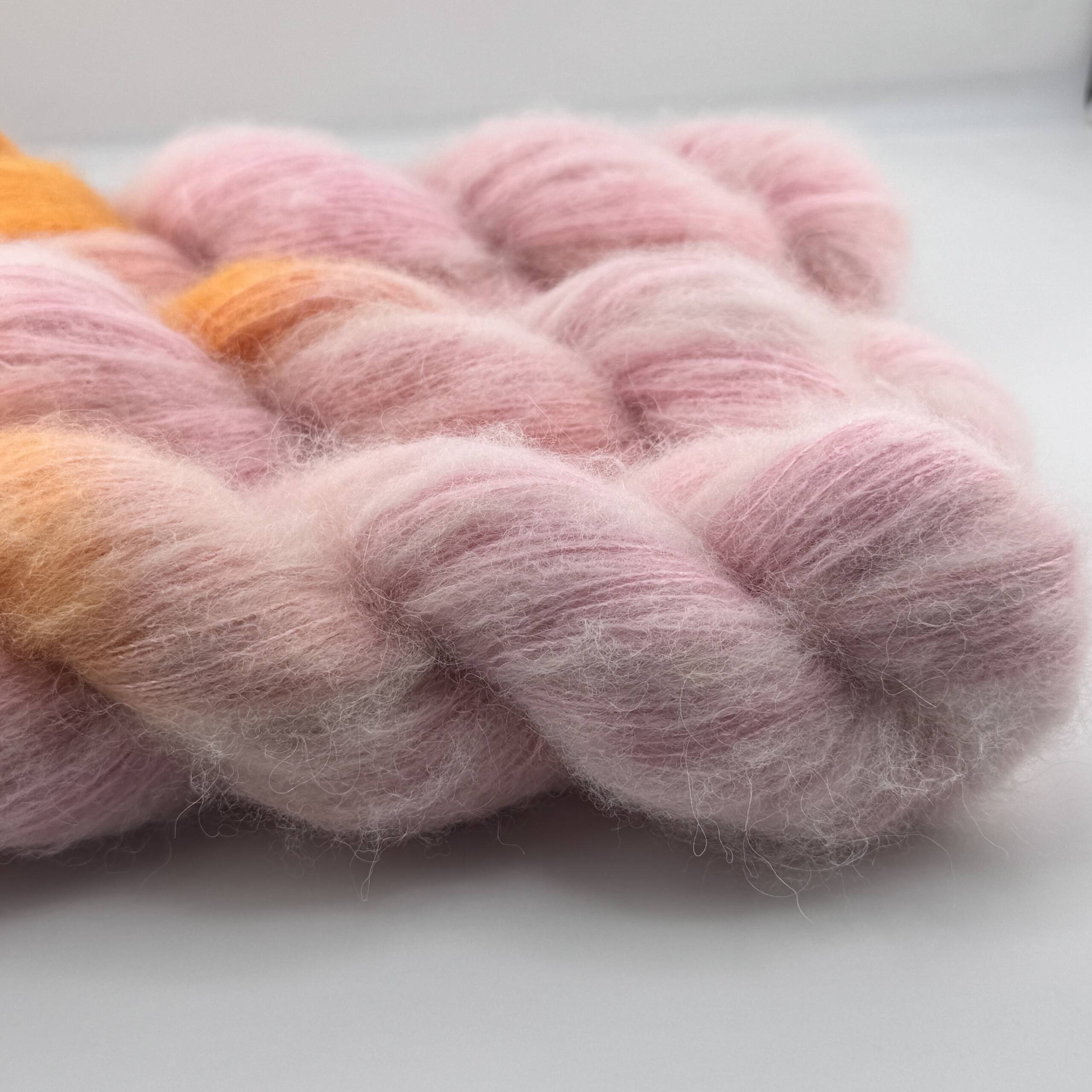 Sunset Rose - mit kleinen Pailletten – Bild 2
