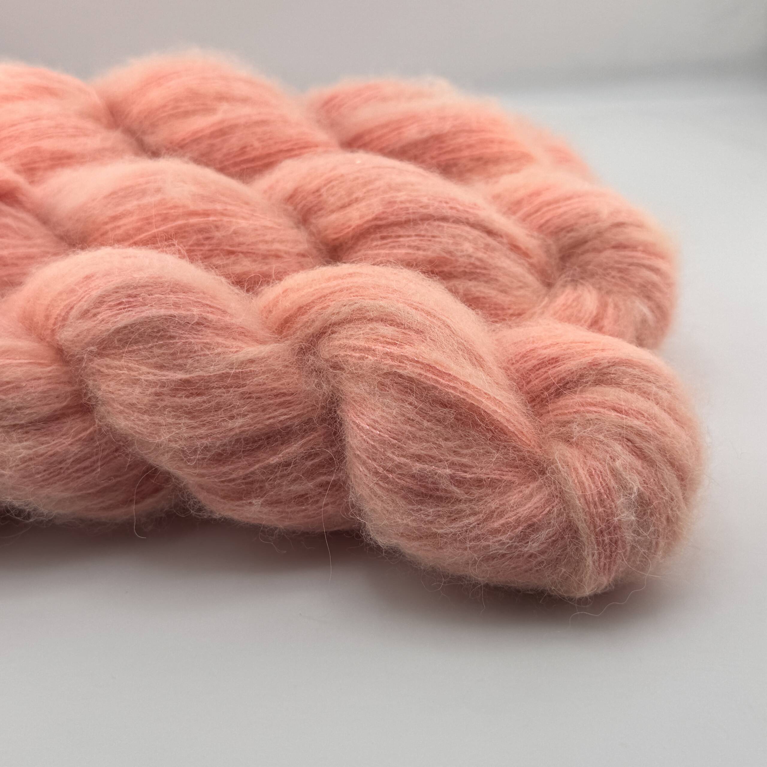 Electric Peach - mit kleinen Pailletten – Bild 2