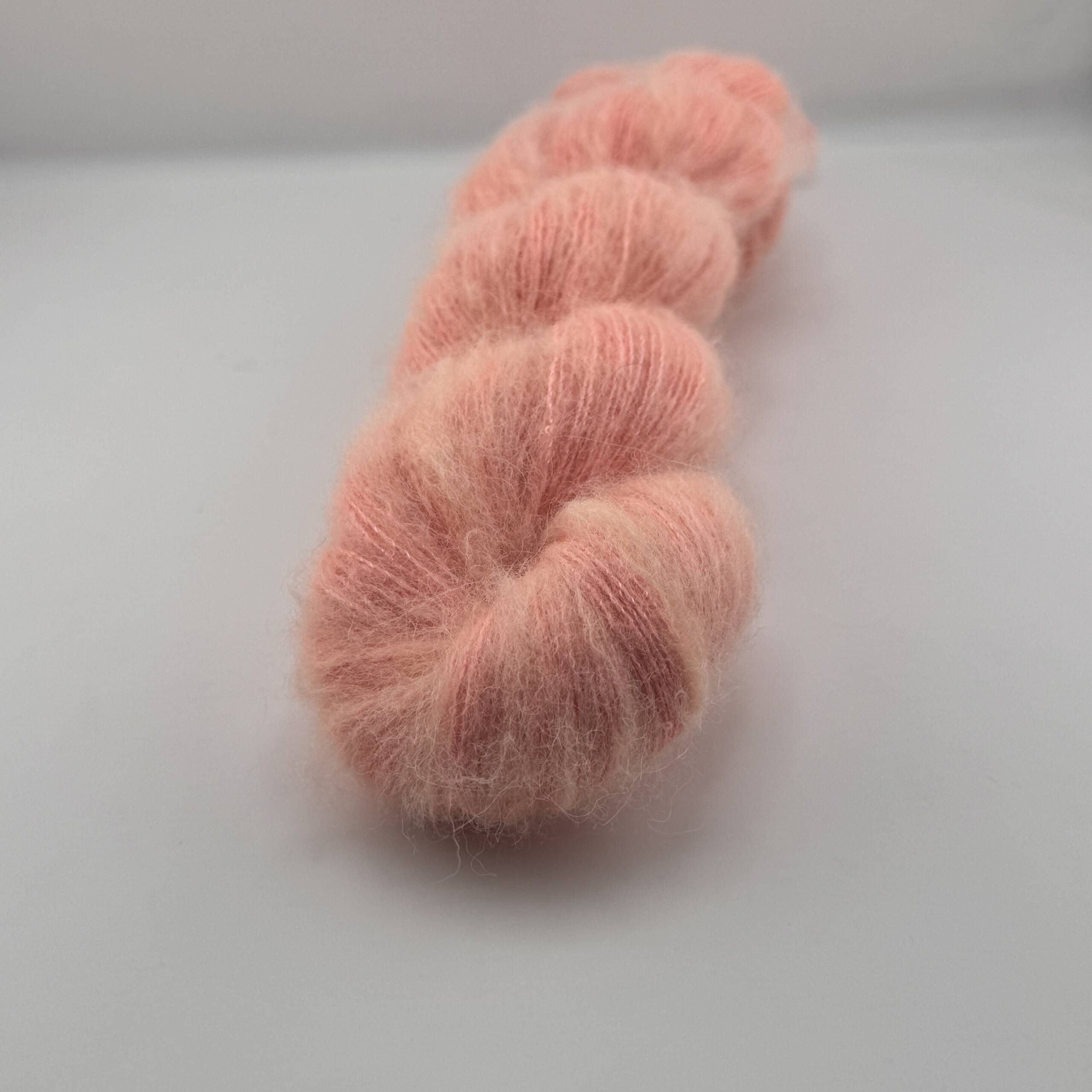 Electric Peach - mit kleinen Pailletten – Bild 3