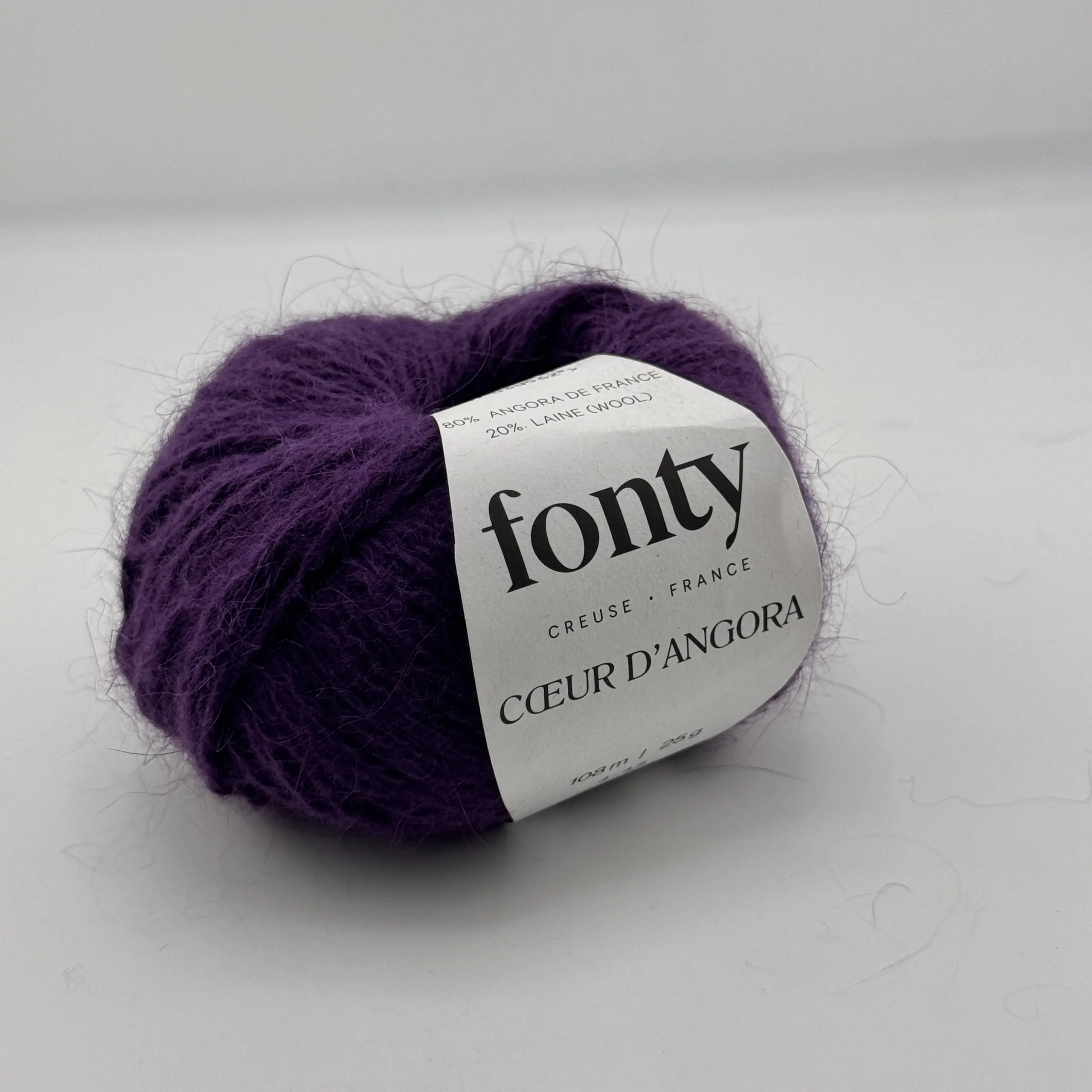 Coeur D`Angora – Aubergine (311)