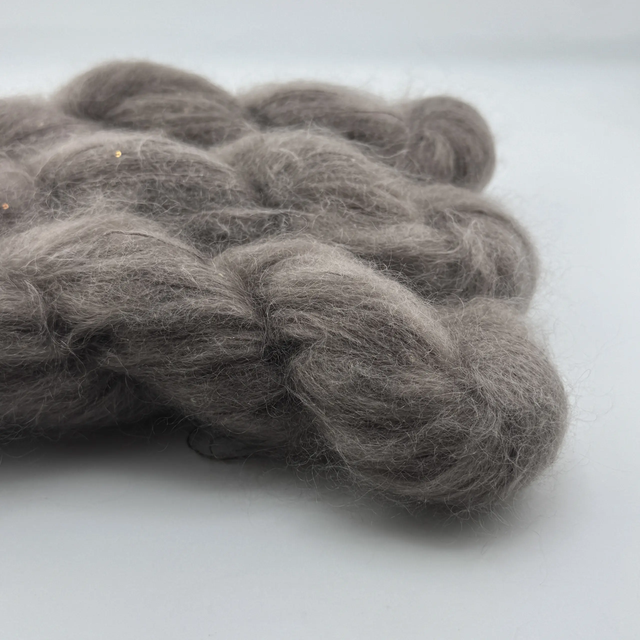 Mocca- mit kleinen Pailletten – Bild 2
